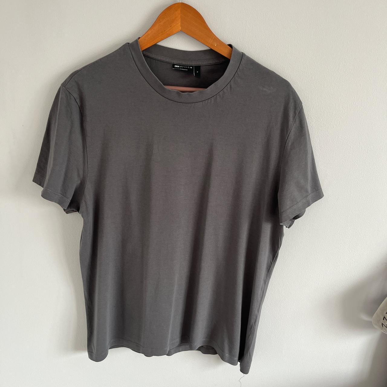 Large charcoal grey asos designs tshirt ️ Perfect... - Depop