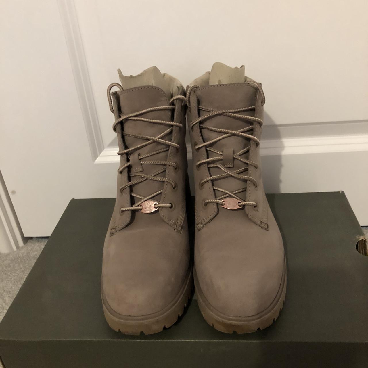 The Timberland Slim Premium 6 Inch Boots in Pine Depop