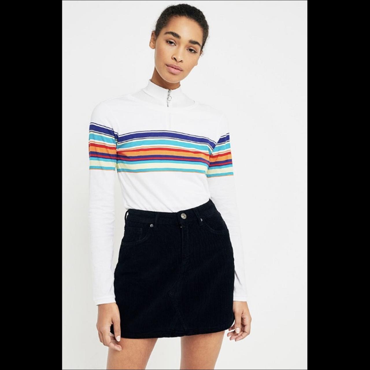 Urban outfitters clearance black corduroy skirt