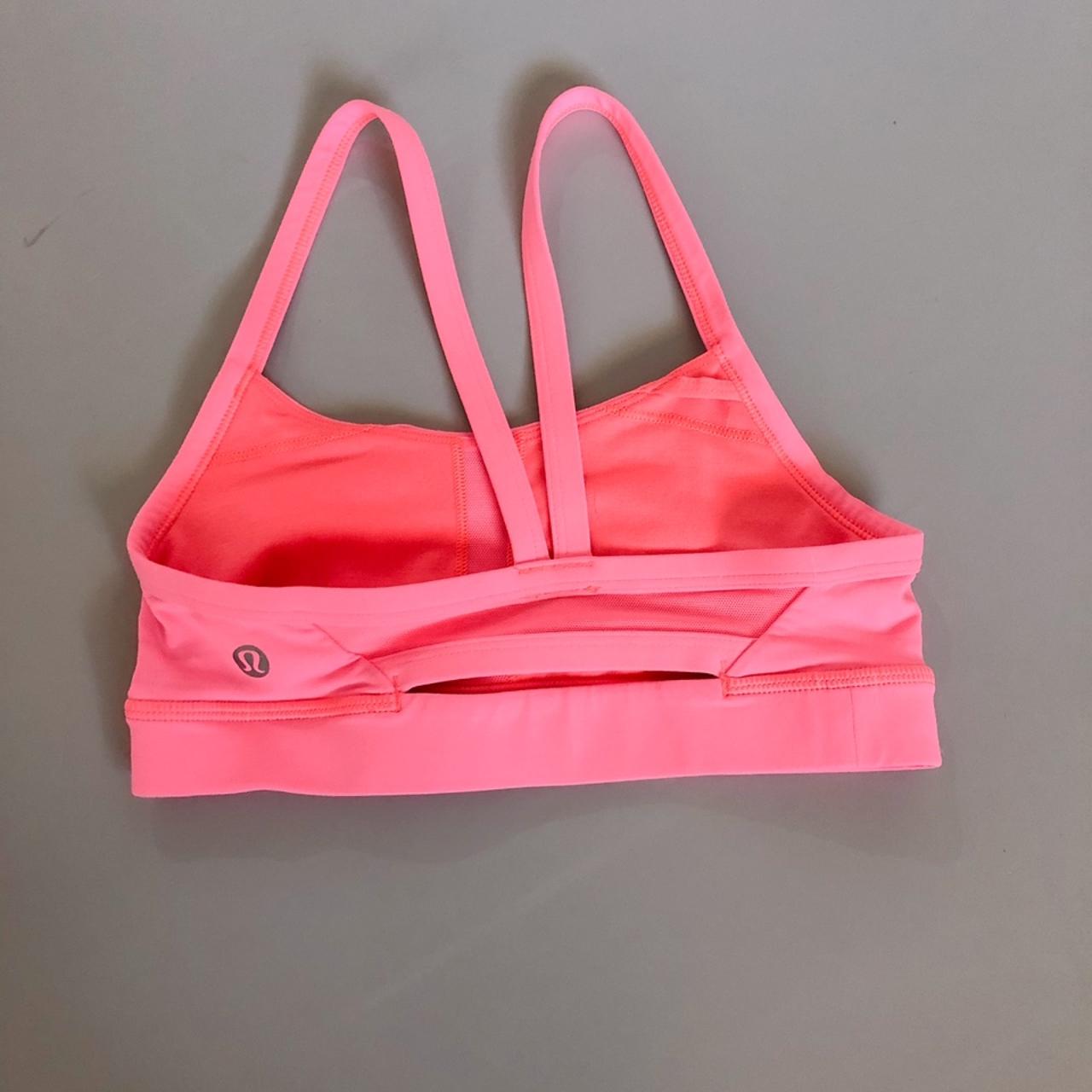 Lululemon sports bra!! Discontinued color- worn but - Depop