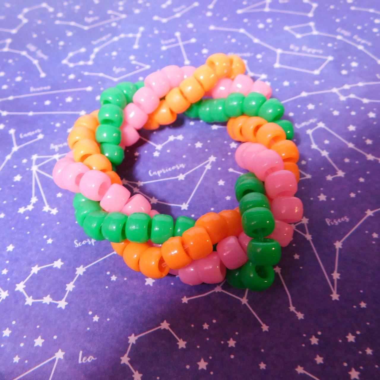 Taurus Flower Kandi Bracelet