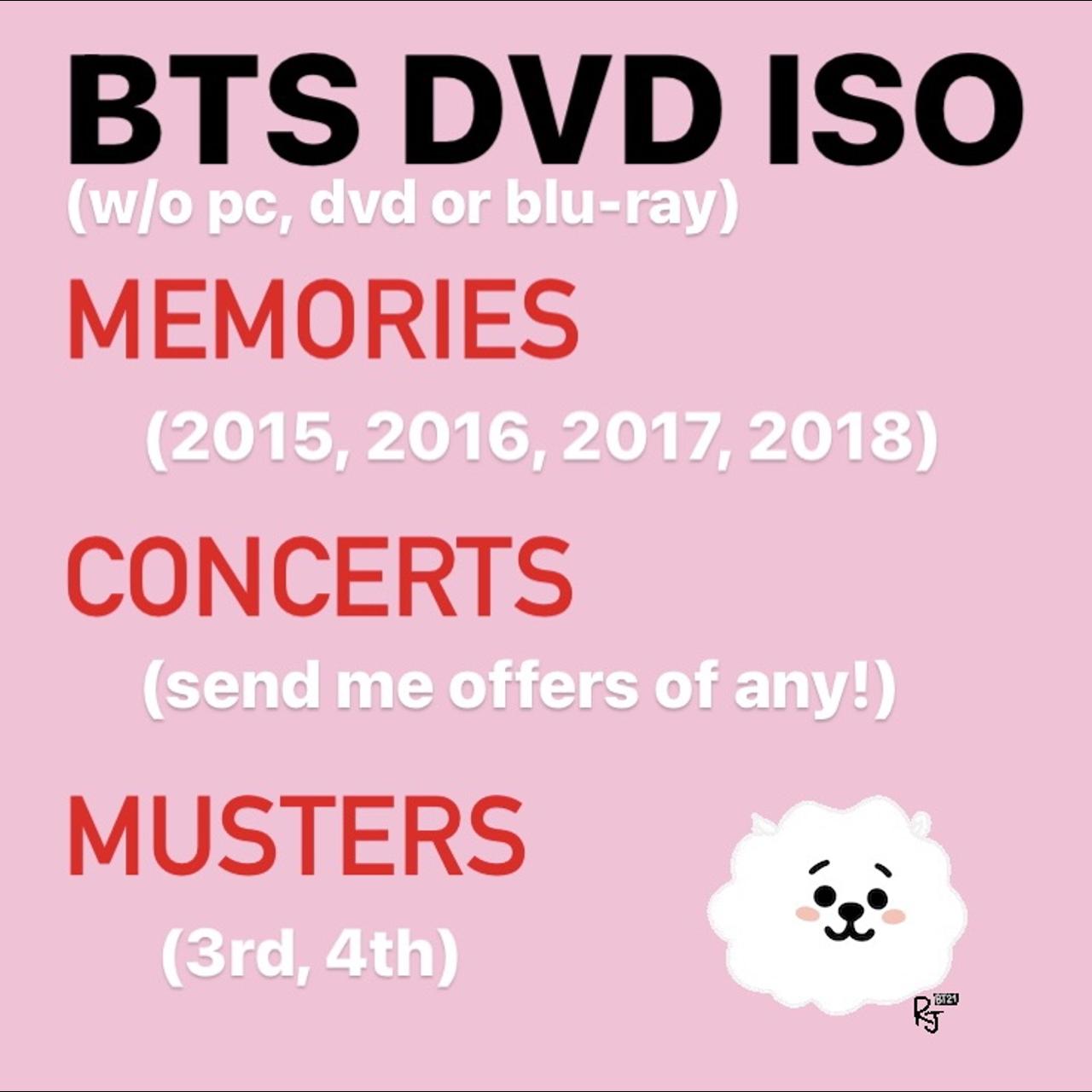 Bts memories-of-2017 - Depop