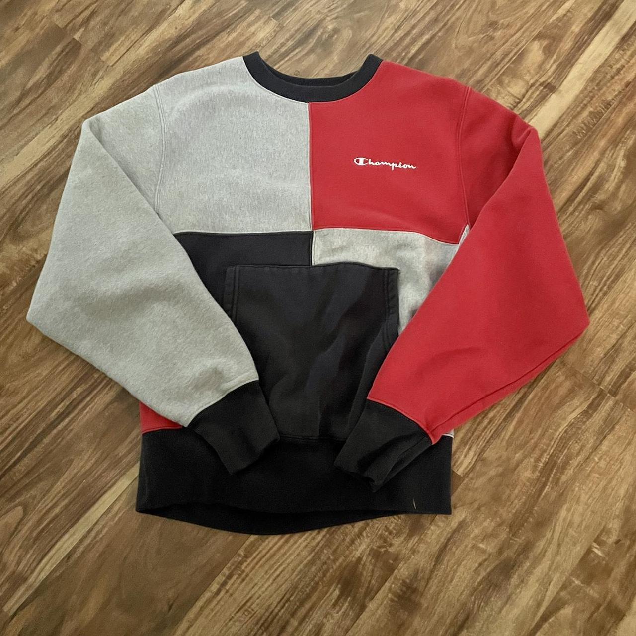 Champion reverse discount weave colorblock crew