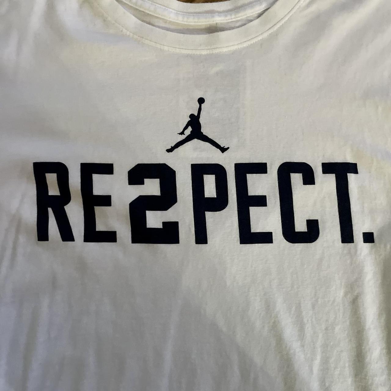 Derek Jeter X Jordan RE2PECT tee Very good condition - Depop