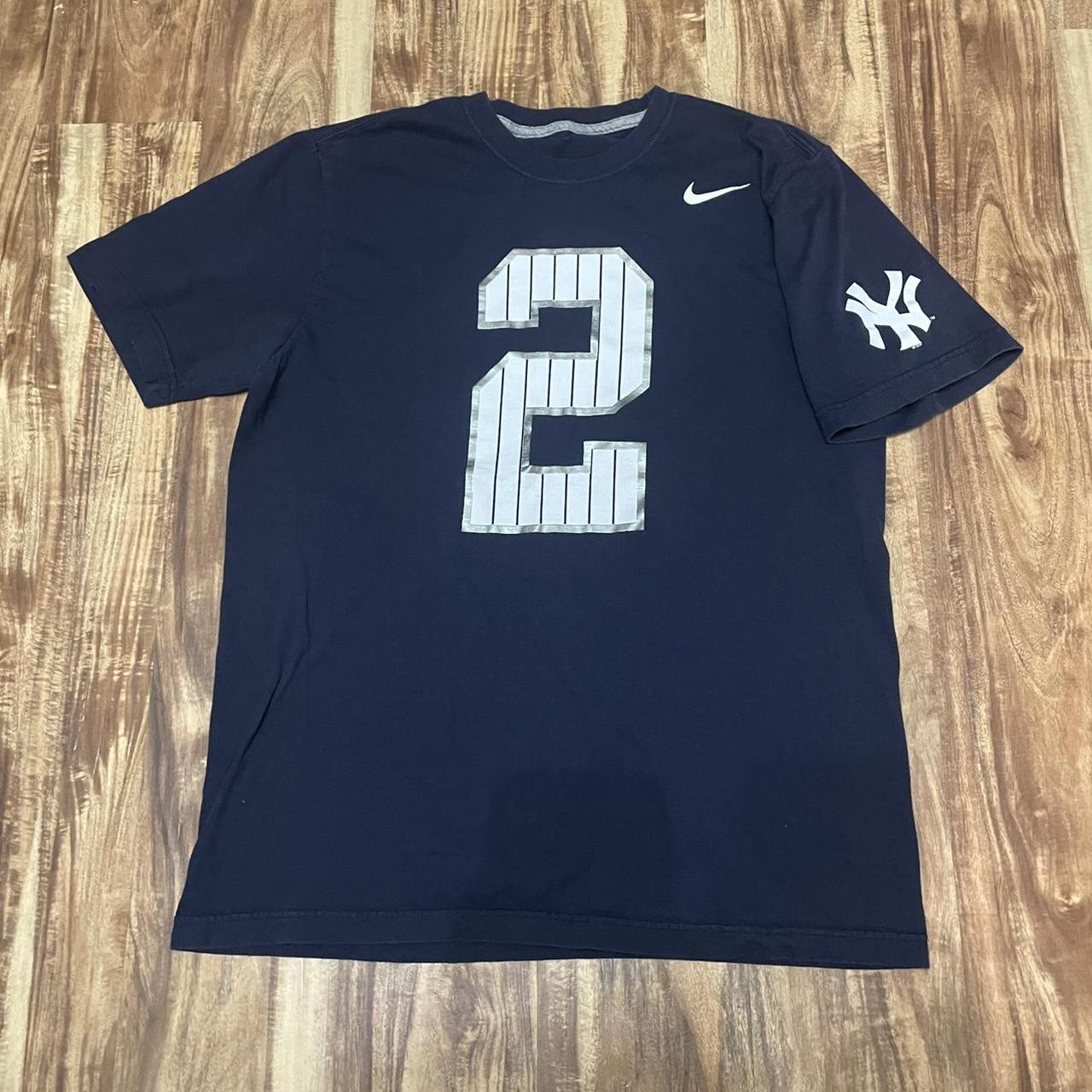 Men's New York Yankees Nike Derek Jeter Black Jersey
