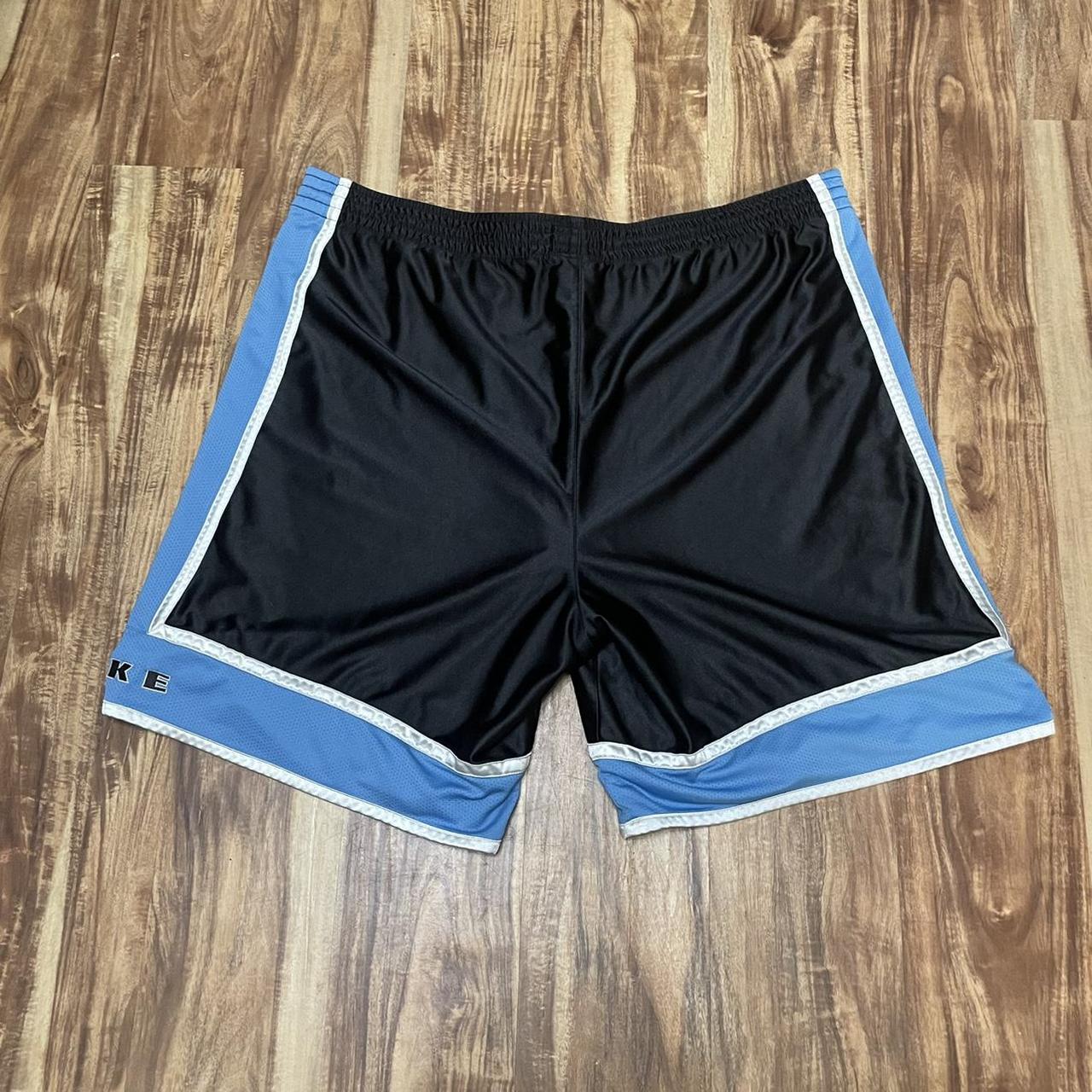 Nike Men's Blue and Black Shorts | Depop