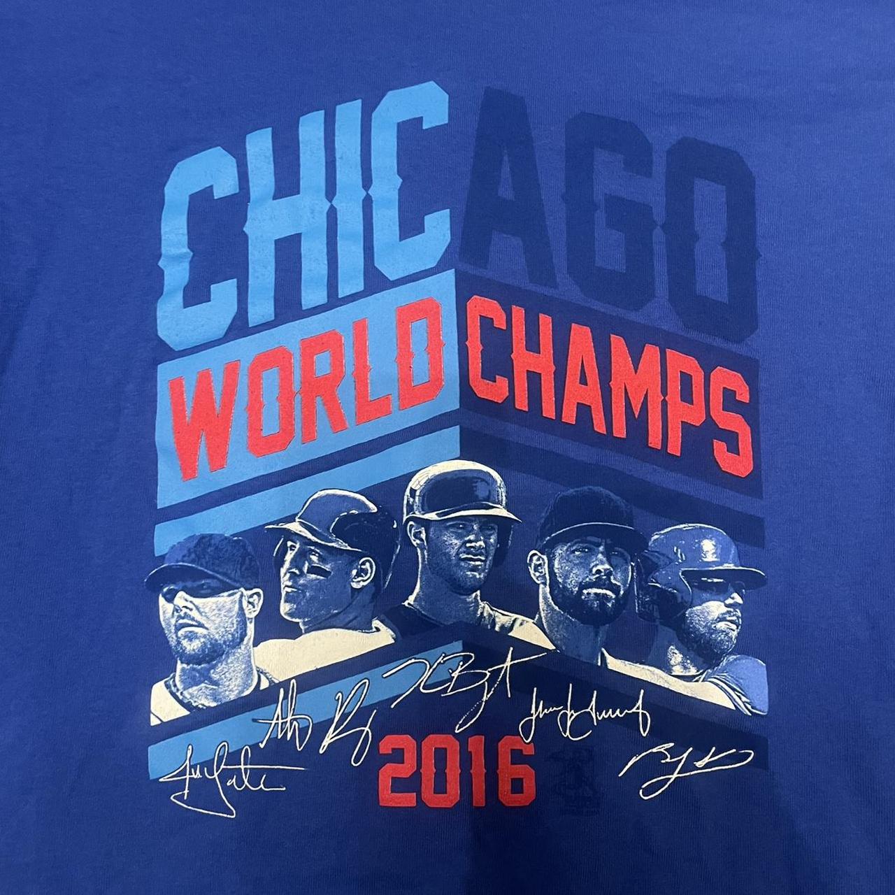 Anthony Rizzo cubs jersey 2016 World Series - Depop