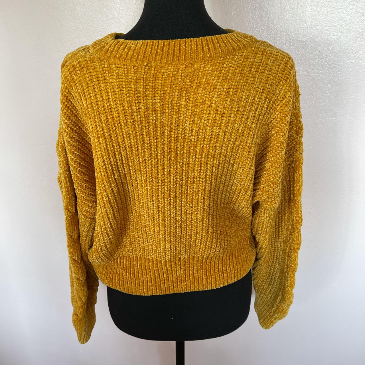 Marshall Women's Yellow Cardigan | Depop