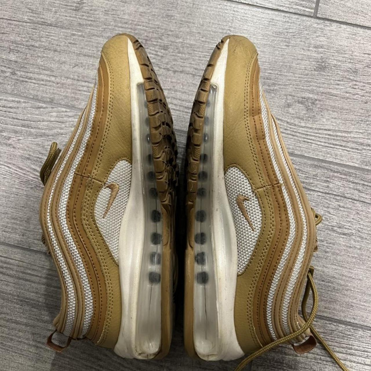 all gold nike air max 97