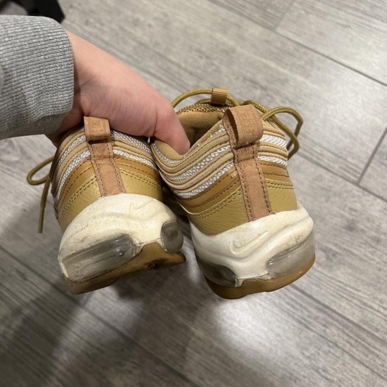all gold nike air max 97