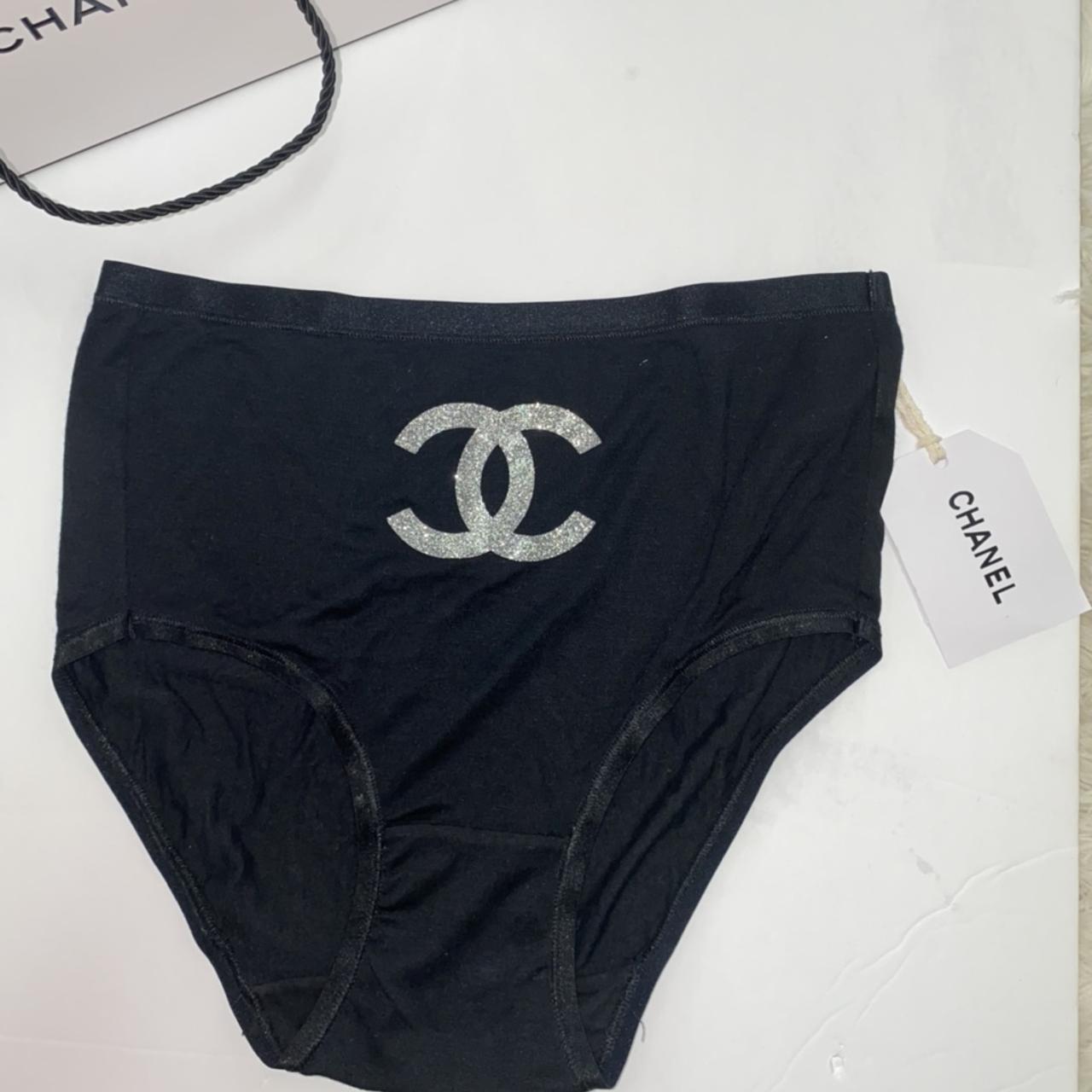 Chanel panties size small high waisted - Depop