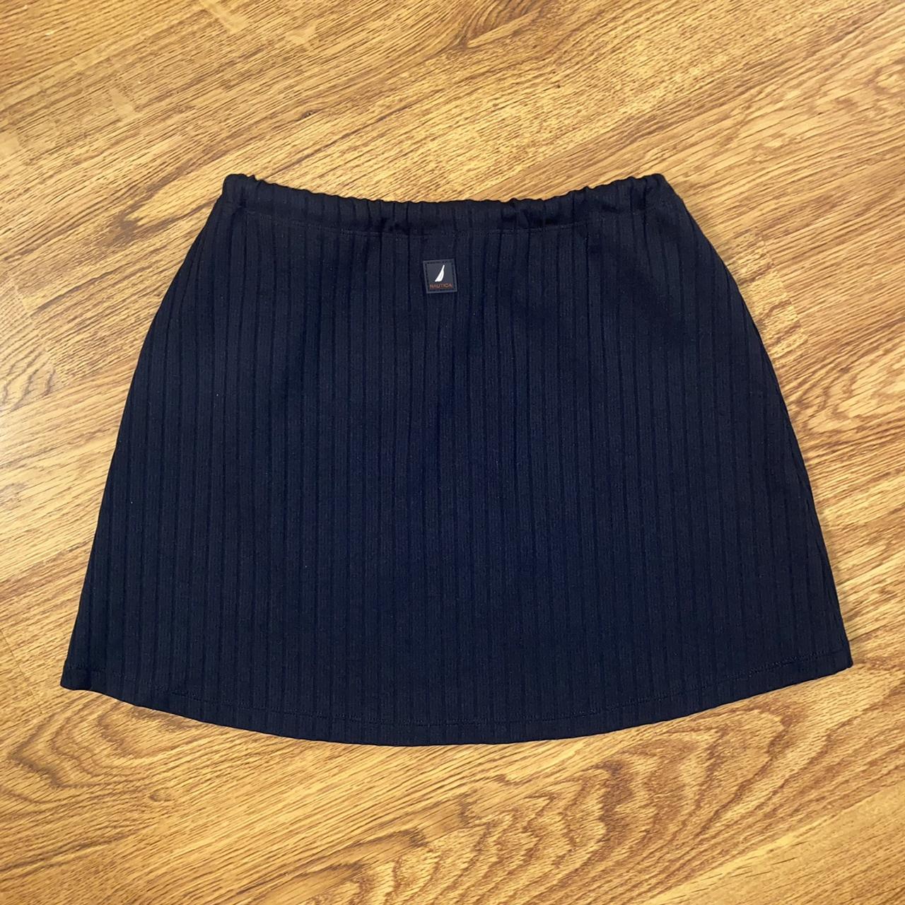 Nautica Women's Navy Skirt | Depop