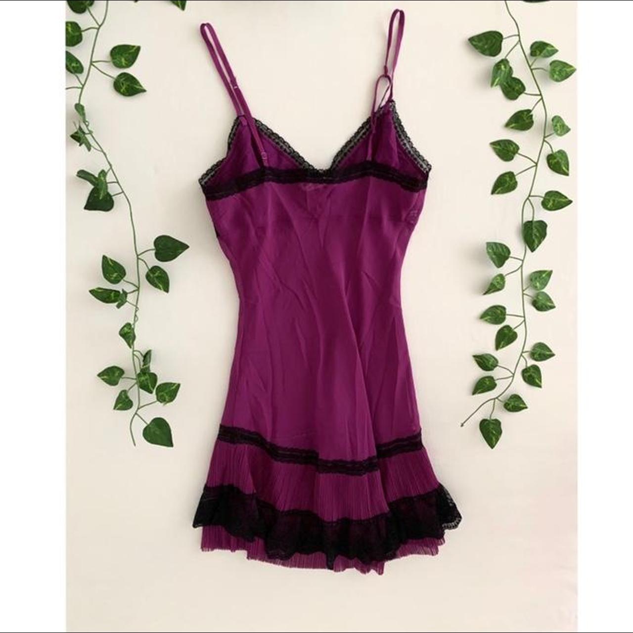 Boutique La Vie en Rose Women's Purple and Black Nightwear (3)