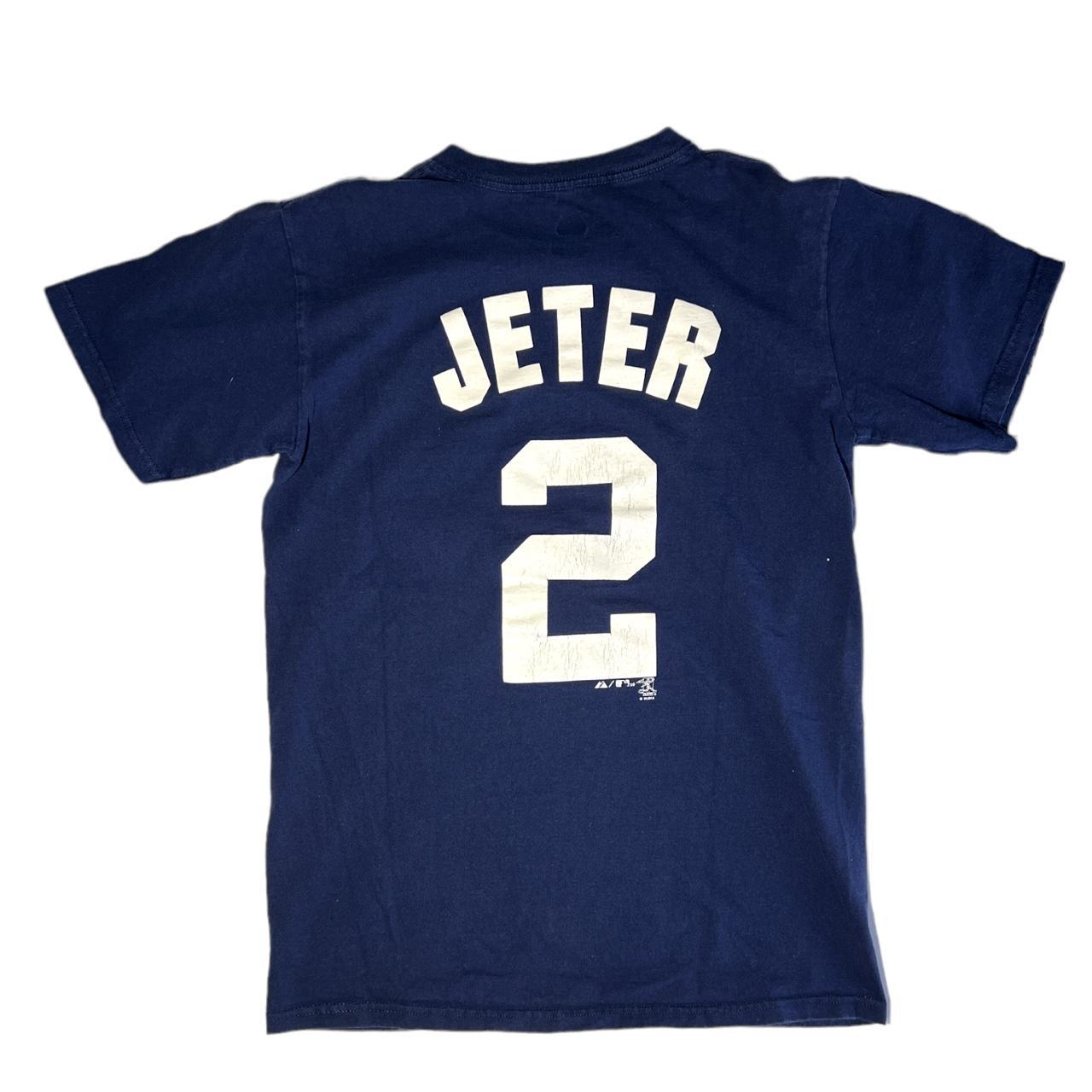 2010 New York Yankees Derek Jeter Tee Size: Medium - Depop