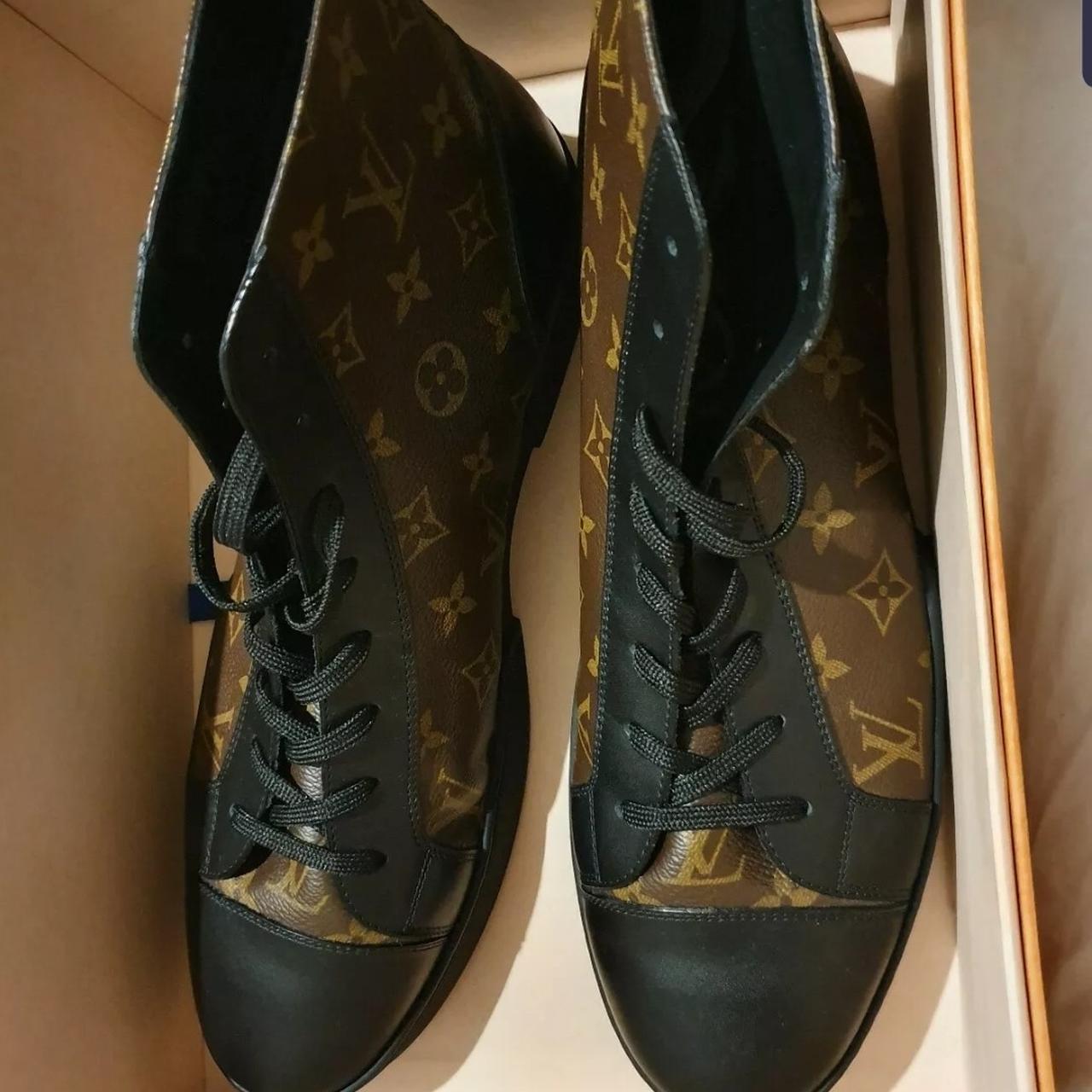 Louis Vuitton Monogram Sneakers Mens Size - Depop