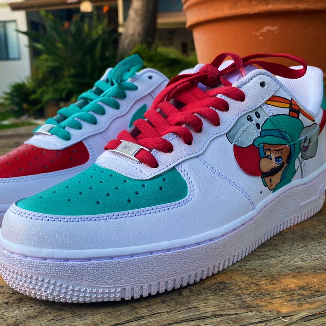nike air force 1 super mario