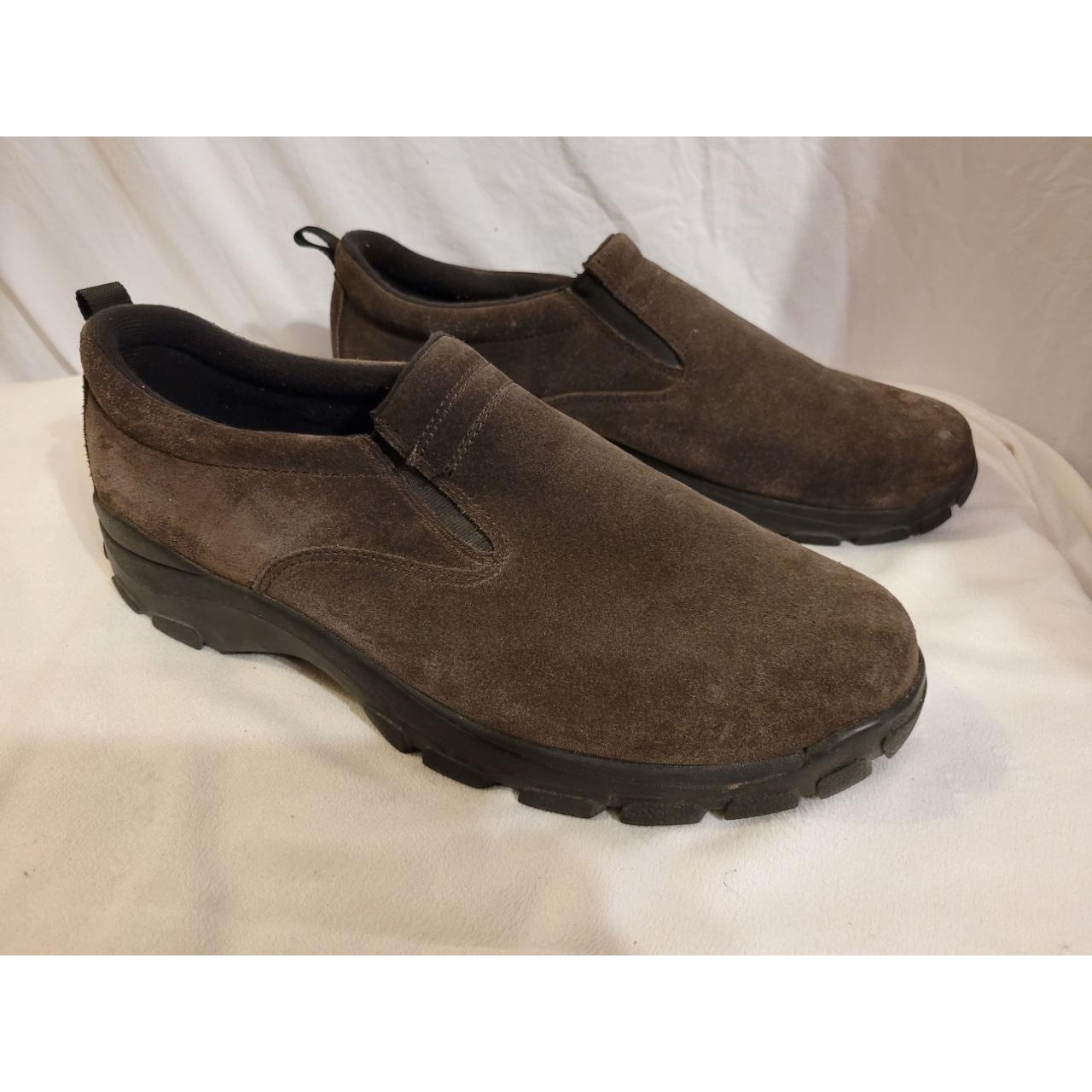 Lands' End Men's suede slip on shoe 73772 Size 13 in... - Depop