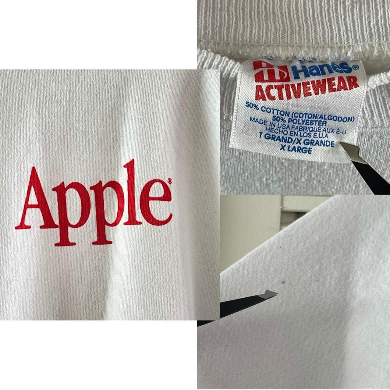 VTG Apple Logo Sweat Pants 80s /90s Hanes tag LIKE NEW NEVER WORE