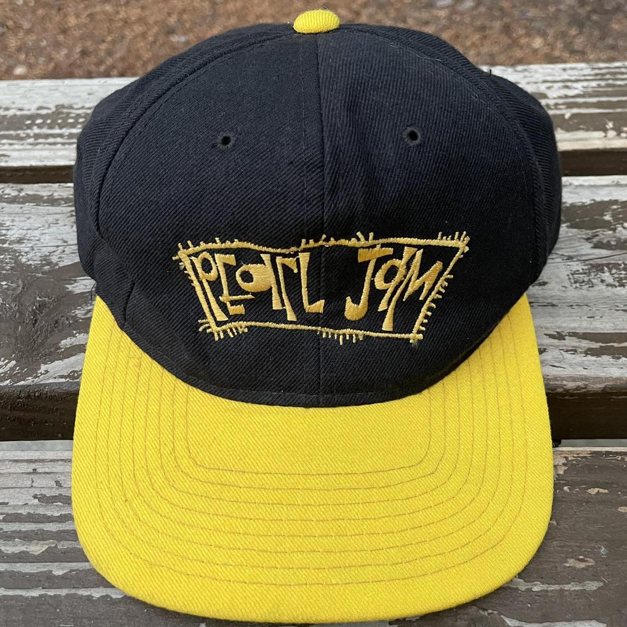 90’s pearl jam キャップ Pearl Jam Vintage Snapback Baseball Hat 1990's Seattle