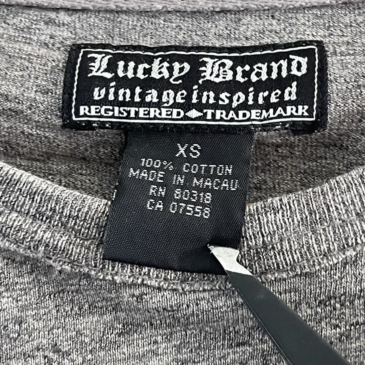 Lucky Brand Triumph Osaka Japan Long Sleeve T-shirt... - Depop