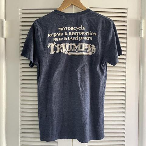 Triumph Motorcycles x Lucky Brand T-shirt Double - Depop