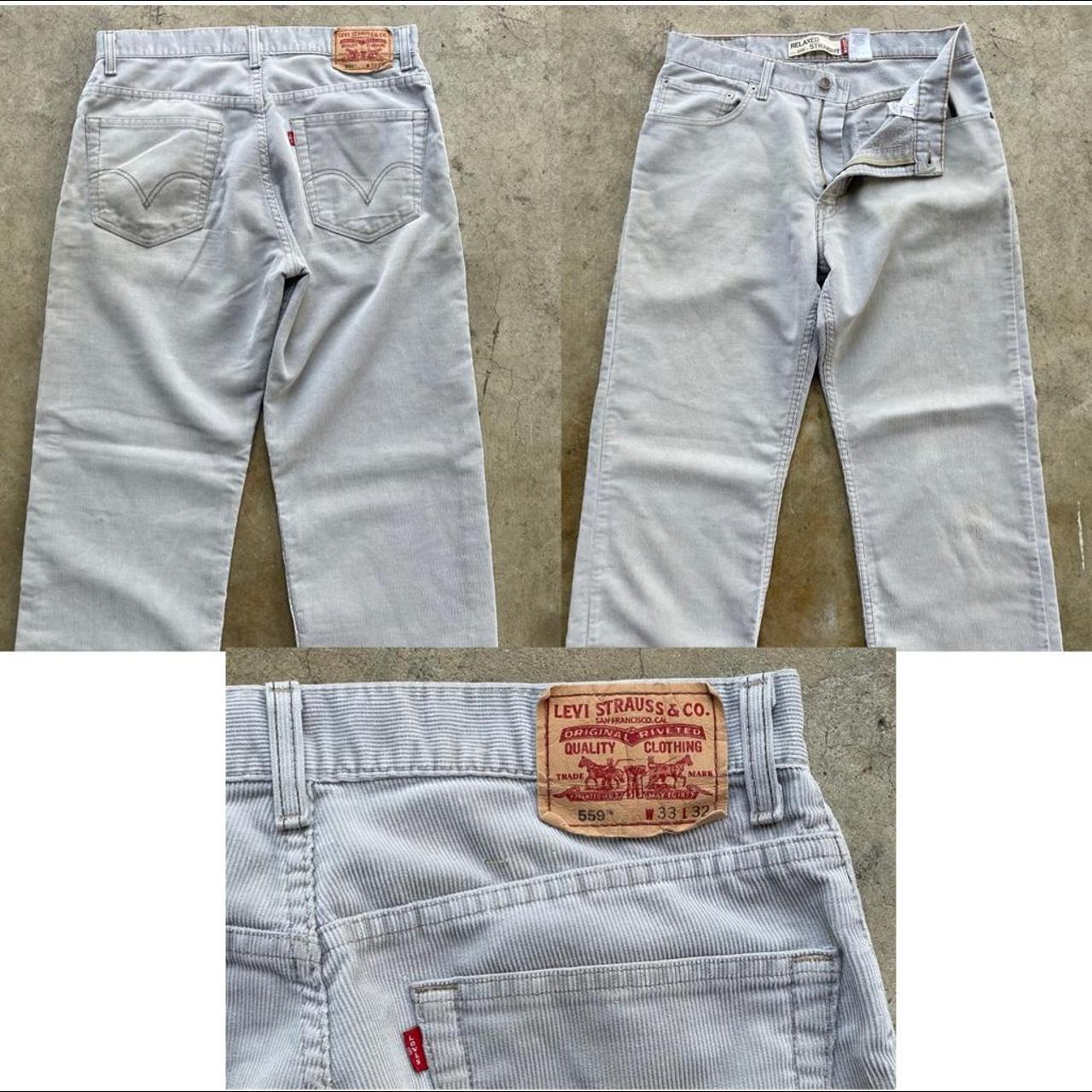 levi's 559 corduroy pants