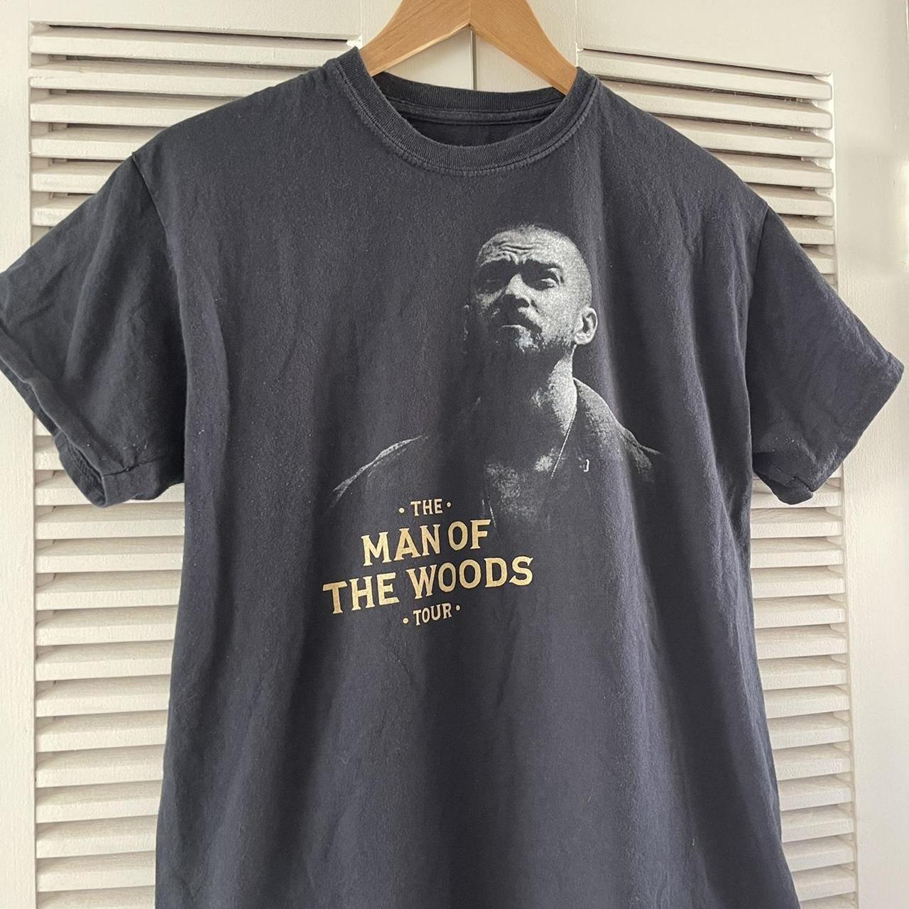 man of the woods tour t shirt