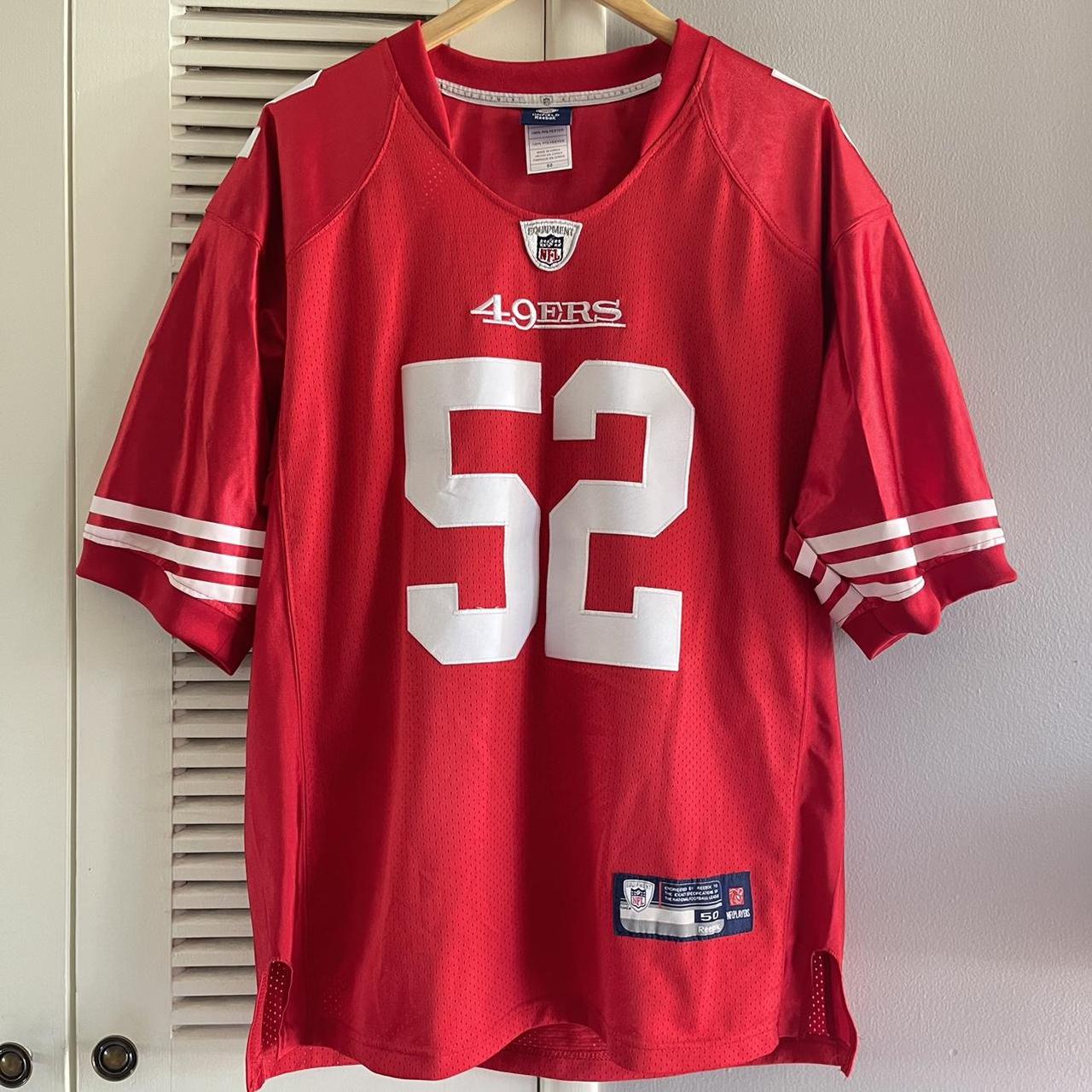 Patrick Willis #52 San Francisco 49ers Reebok Jersey - Depop