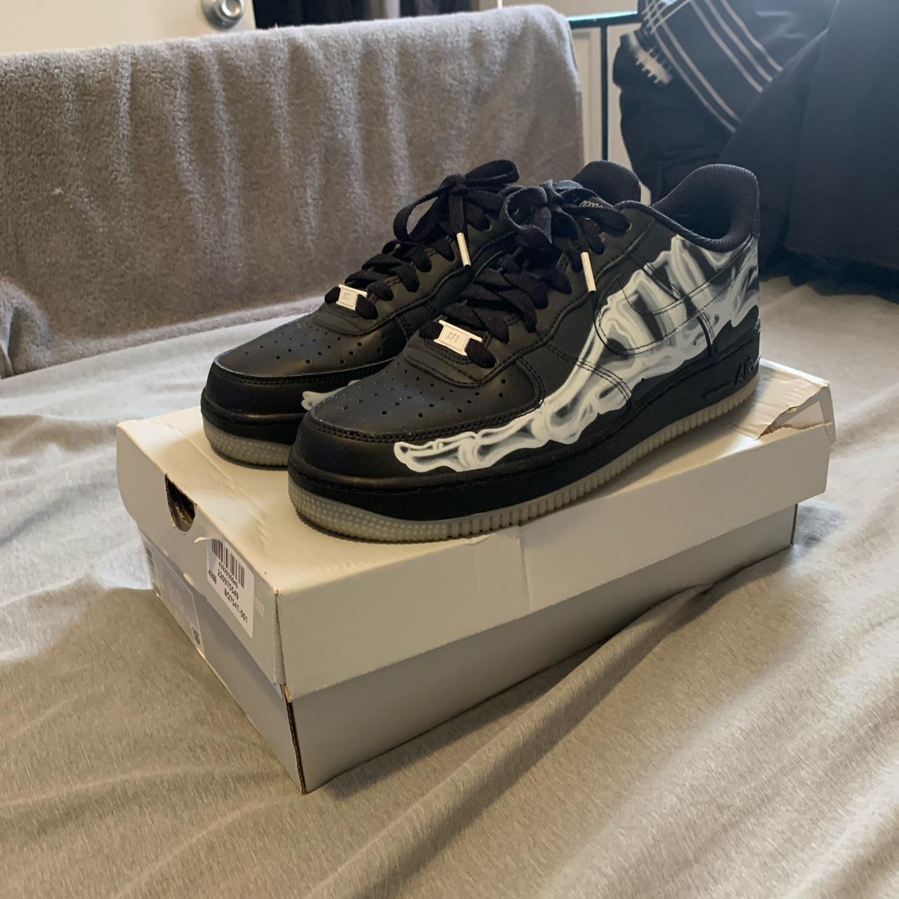 Air Force 1 Skeleton . #AirForce1 #Af1 #skeleton... - Depop