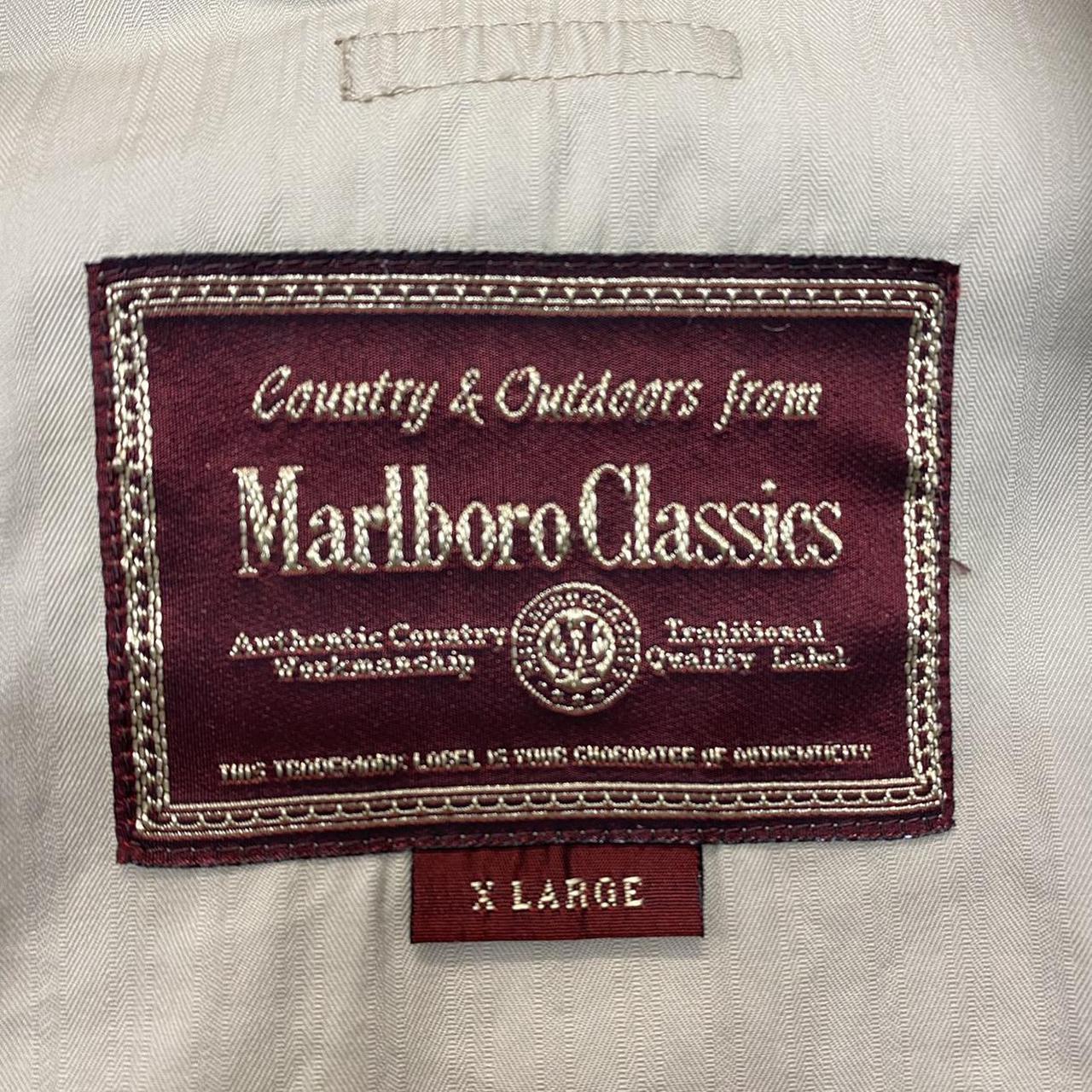 Vintage Marlboro Harrington Jacket Label Size: XL... - Depop