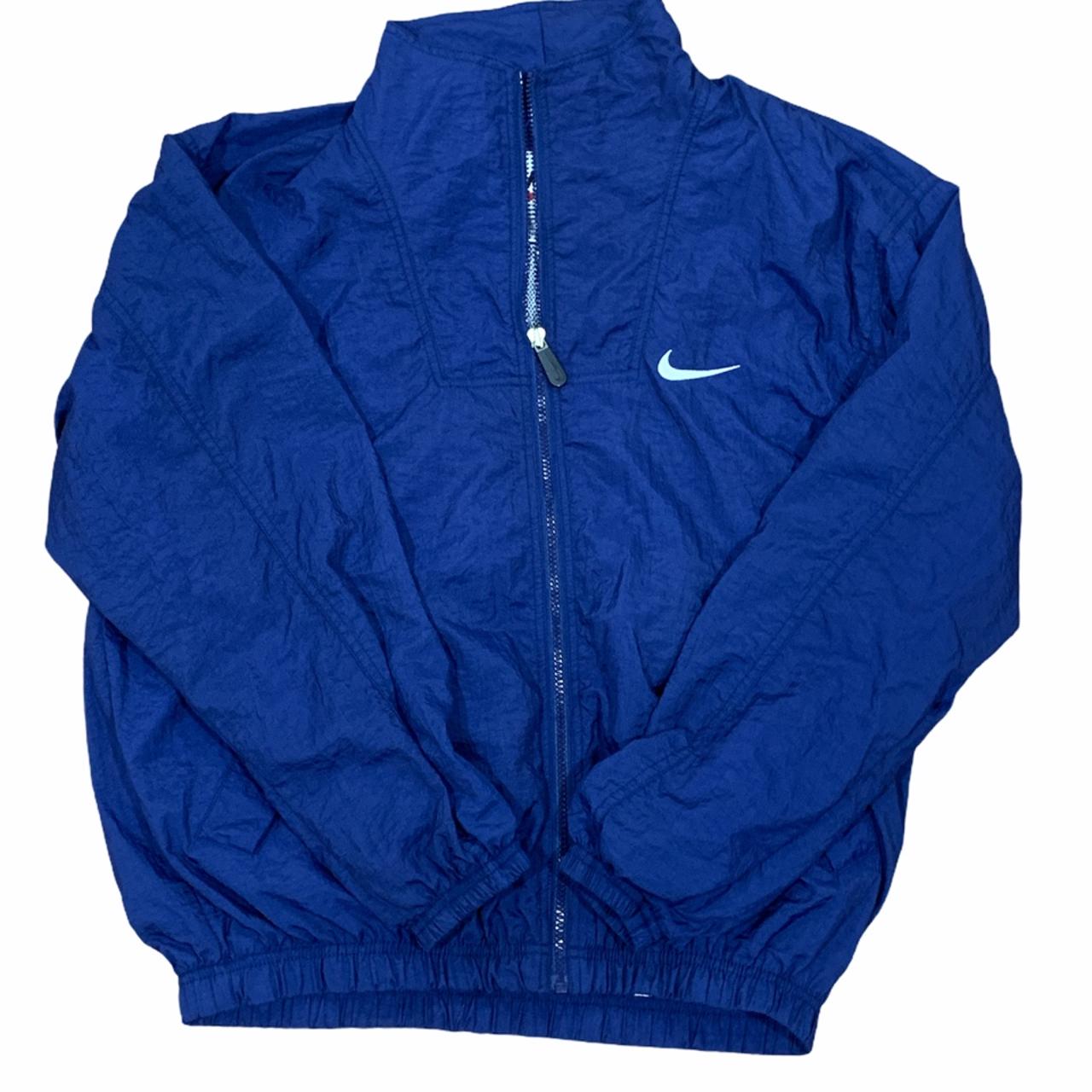 Royal blue 2024 windbreaker nike