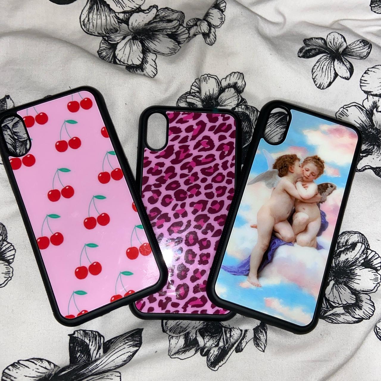 CHERRY SOLD! Iphone X Wildflower Style Phone Cases... - Depop