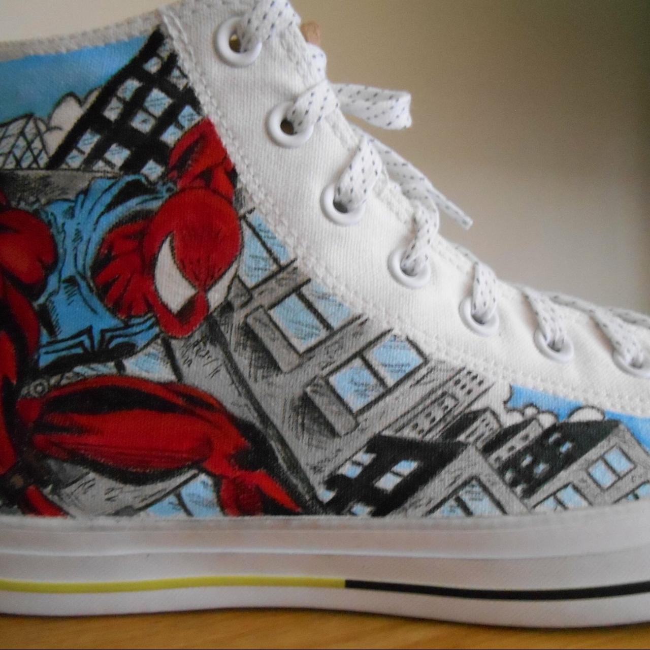 Spider man shoes on sale converse