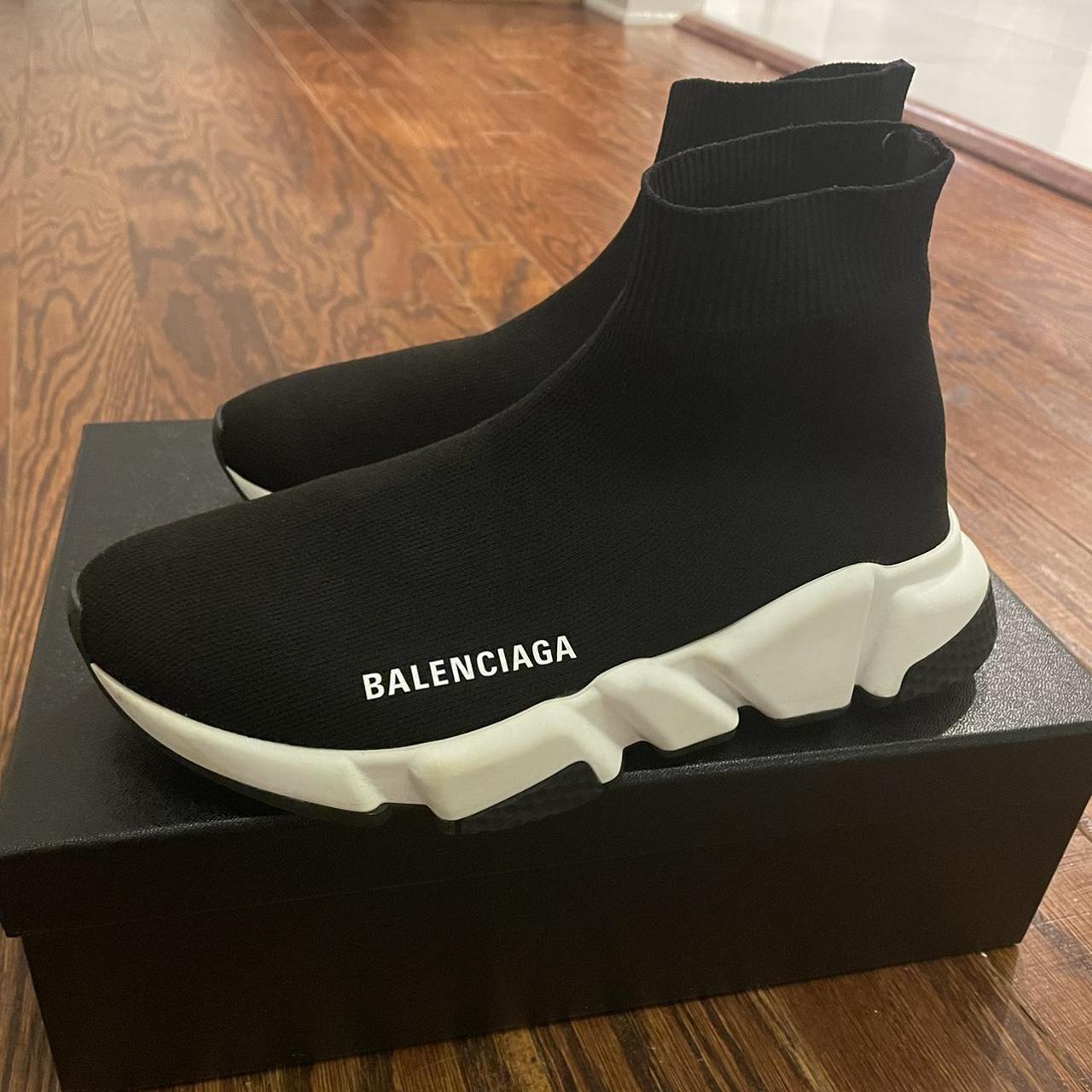 AUTHENTIC Balenciaga Speed sneakers (comes with only... - Depop