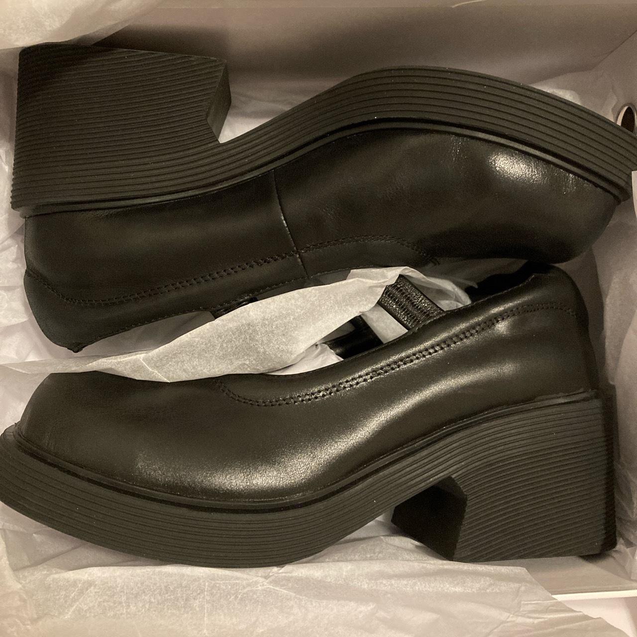 Unif daf mary janes black platform heels shoes 🖤 so... - Depop