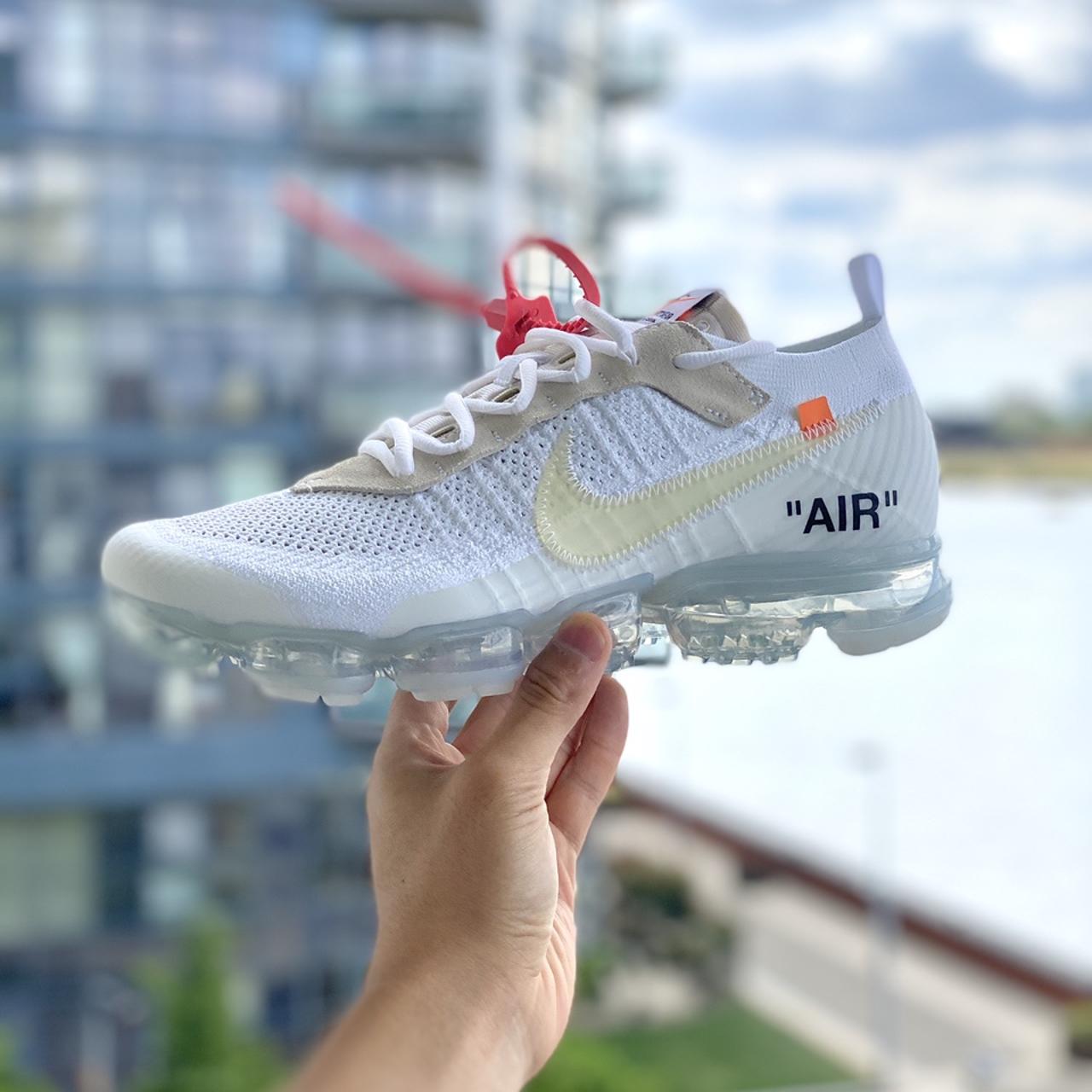 Nike x off white vapormax white best sale