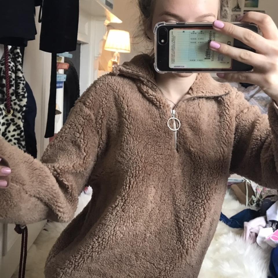 Topshop on sale teddy jumper