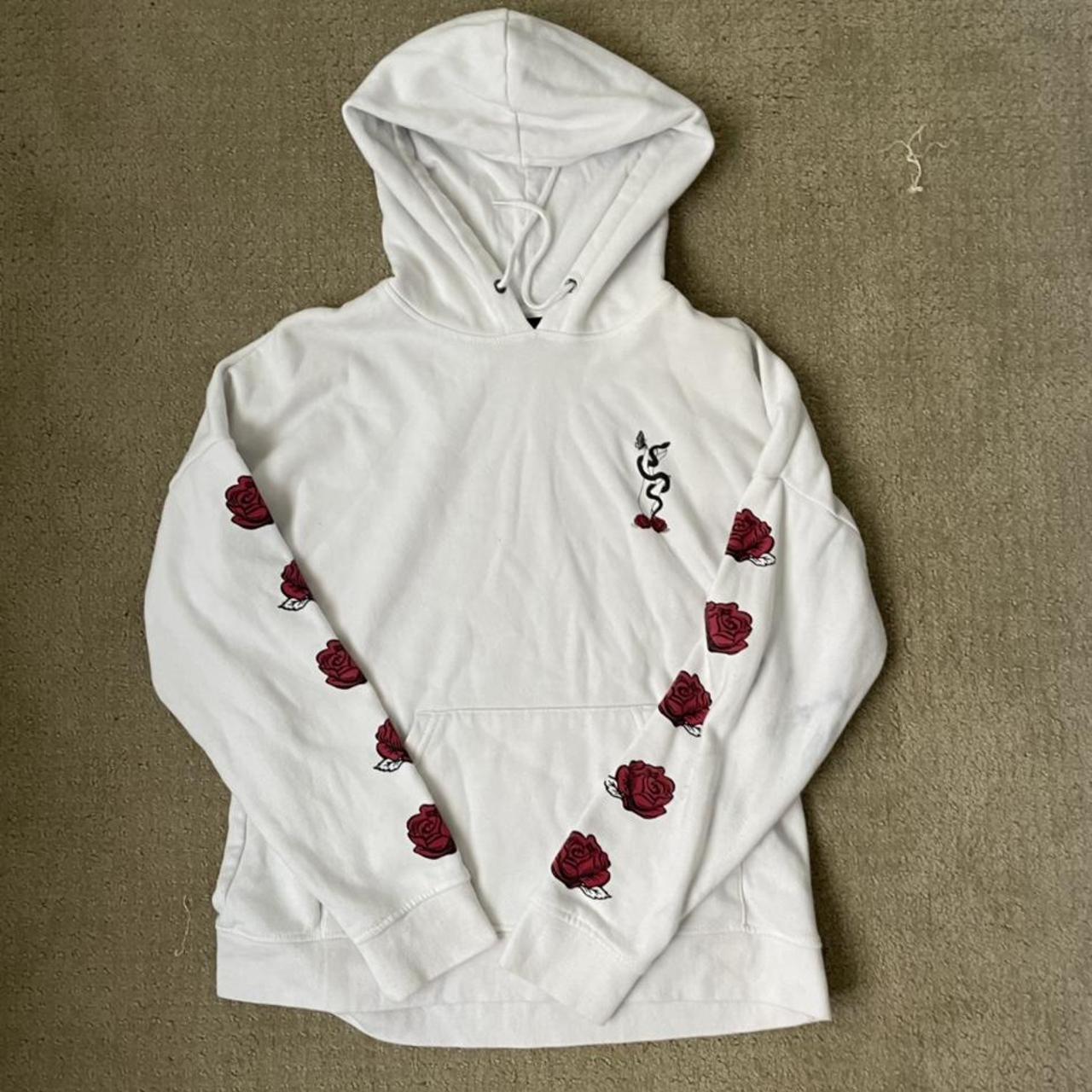 Empyre fredia sale rose white hoodie