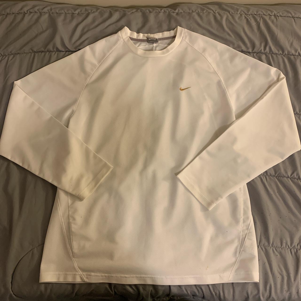 mens white nike long sleeve