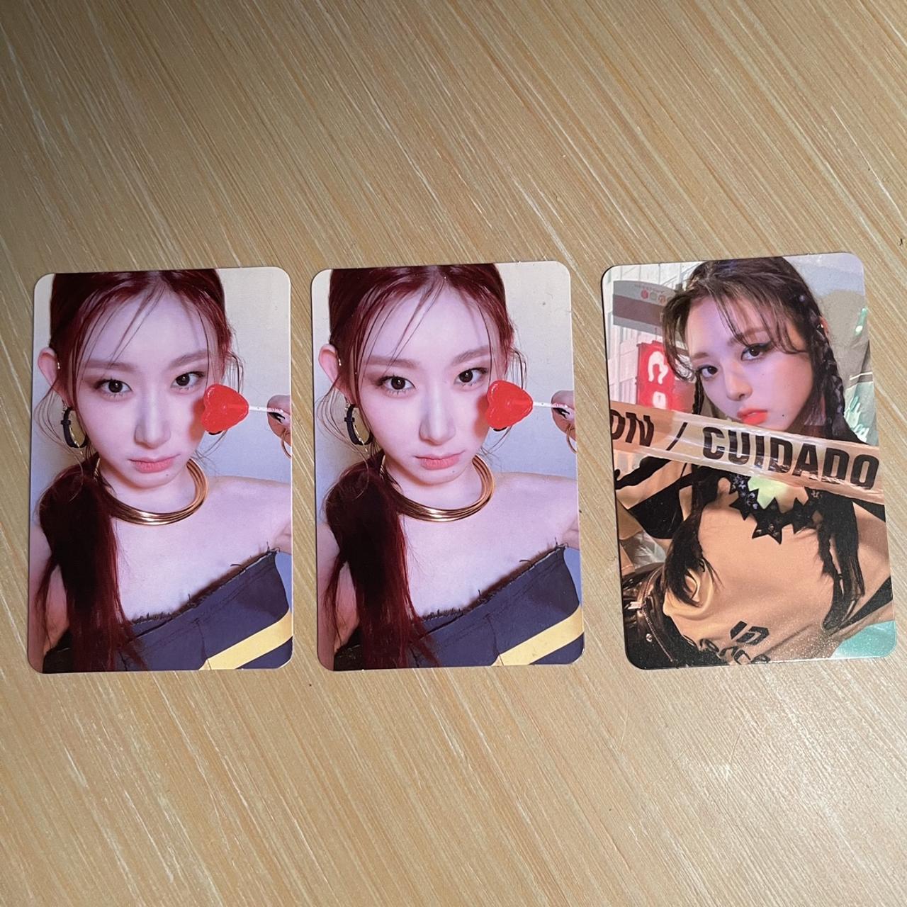 Selling 2 Chaeryeong ITZY Guess Who Photocards And 1 Depop