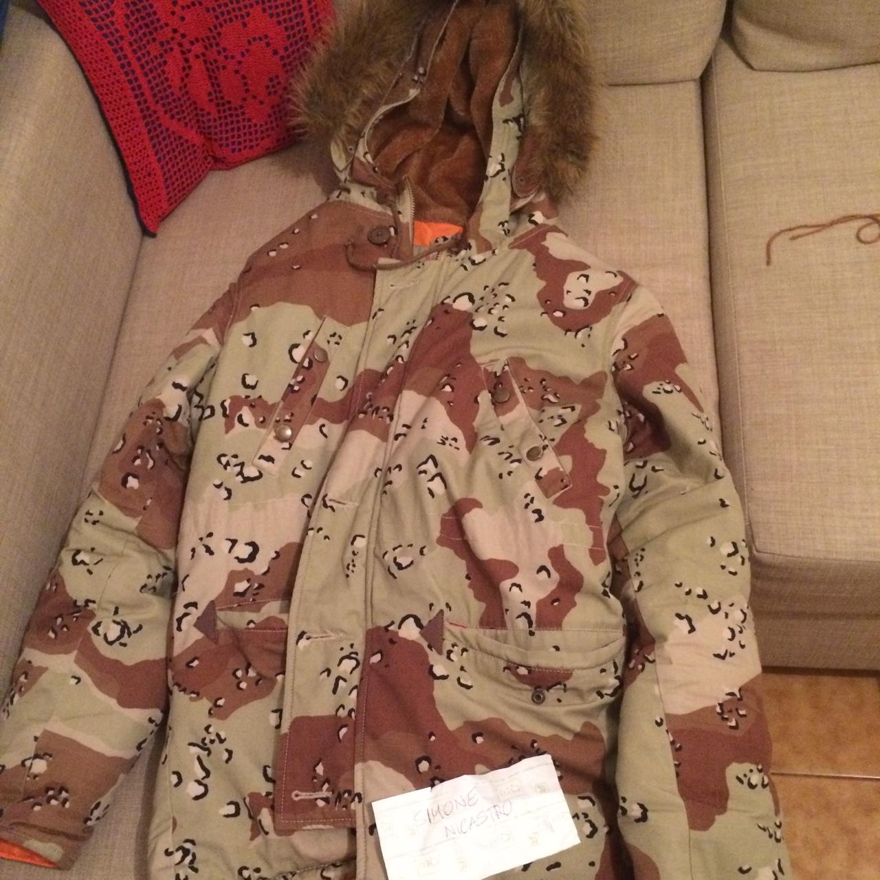 Supreme desert camo parka N-3B FW14 conditions 8/10...