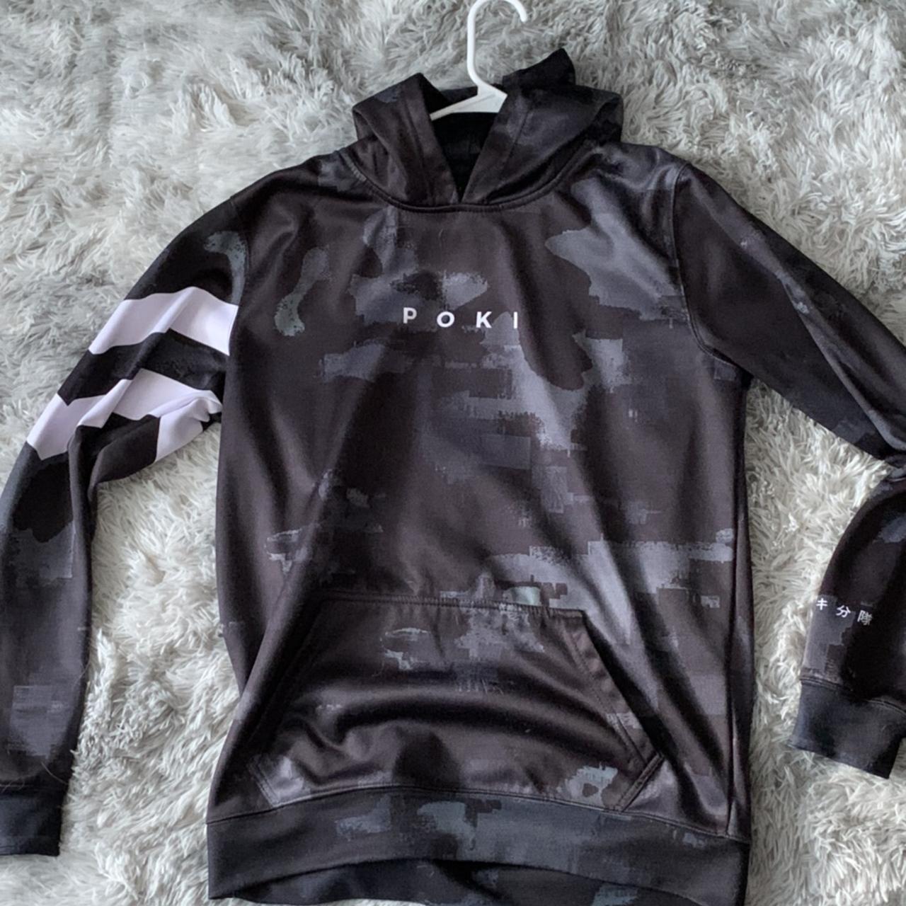 Limited time pokimane merch hoodie size women s Depop