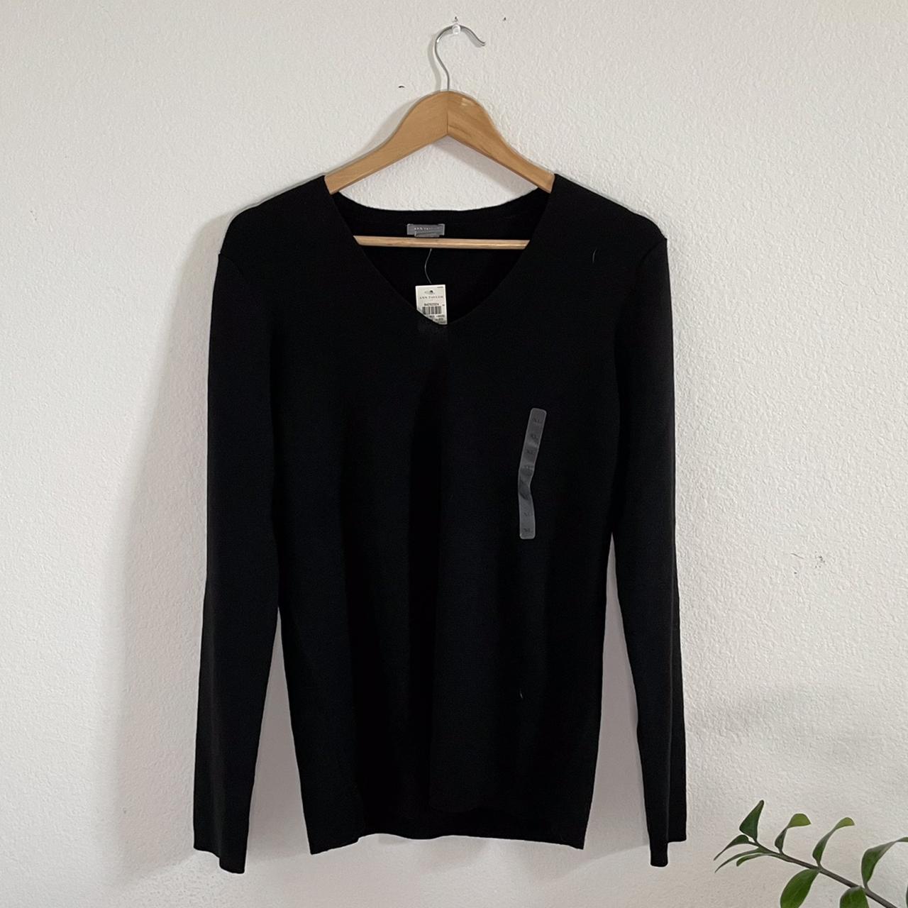 Ann taylor black outlet sweater