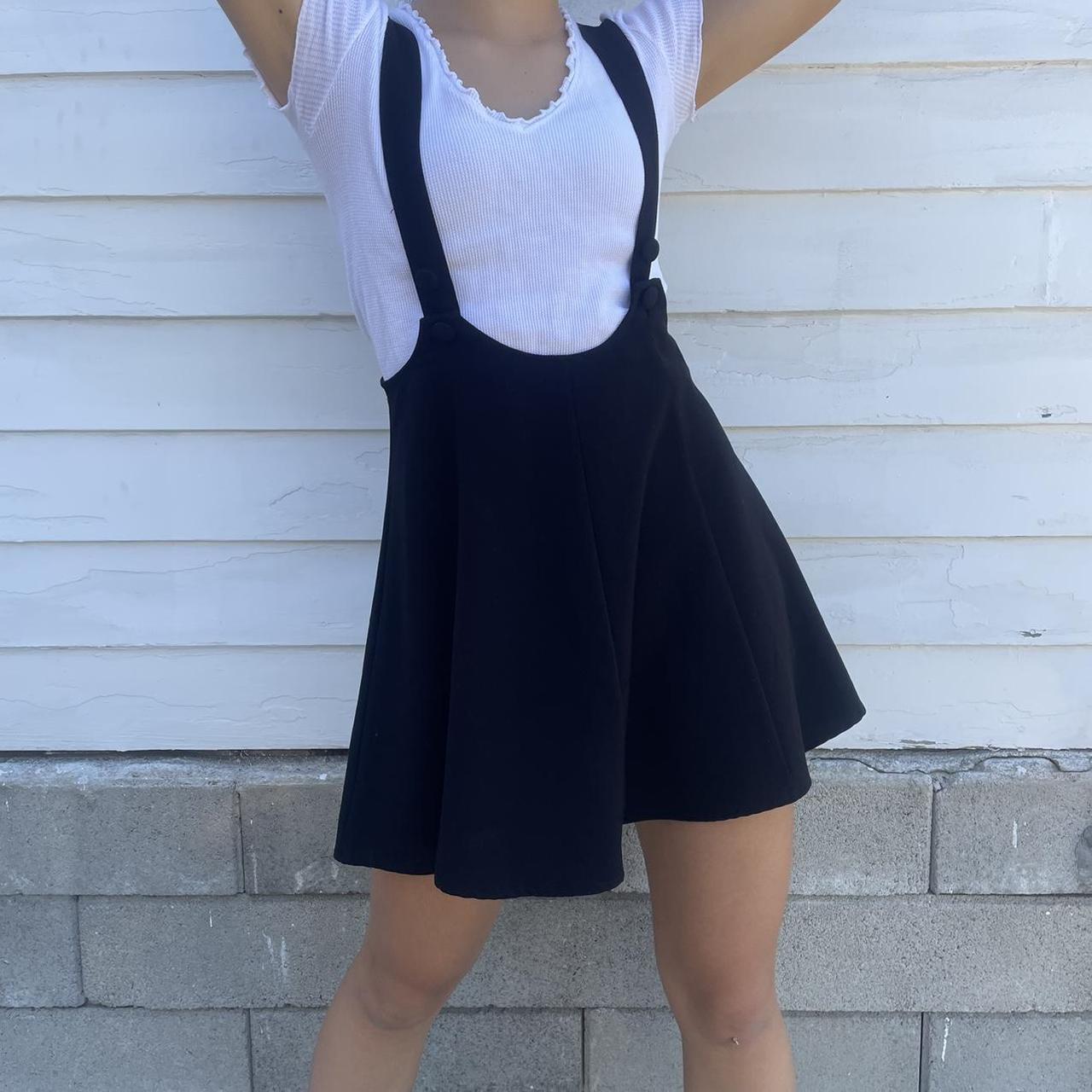 Suspender dress best sale forever 21