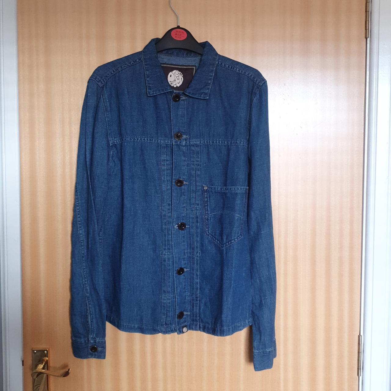 Pretty green denim shirt XS. prettygreen