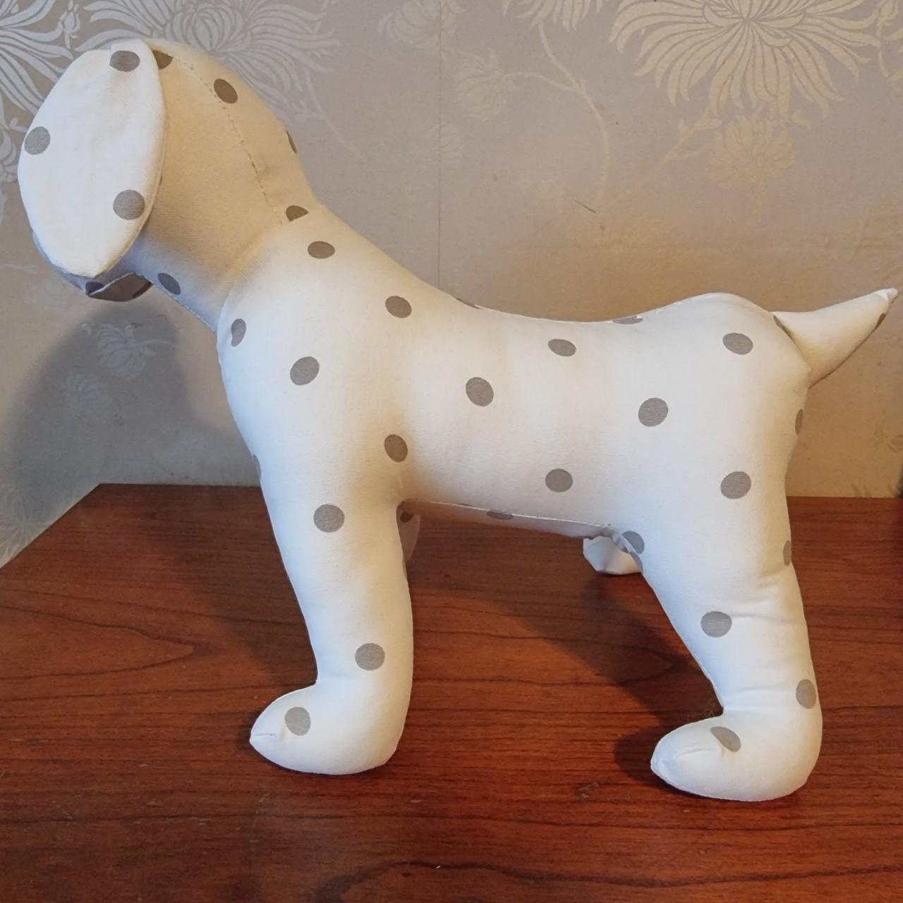 Handmade White Dog Mannequin