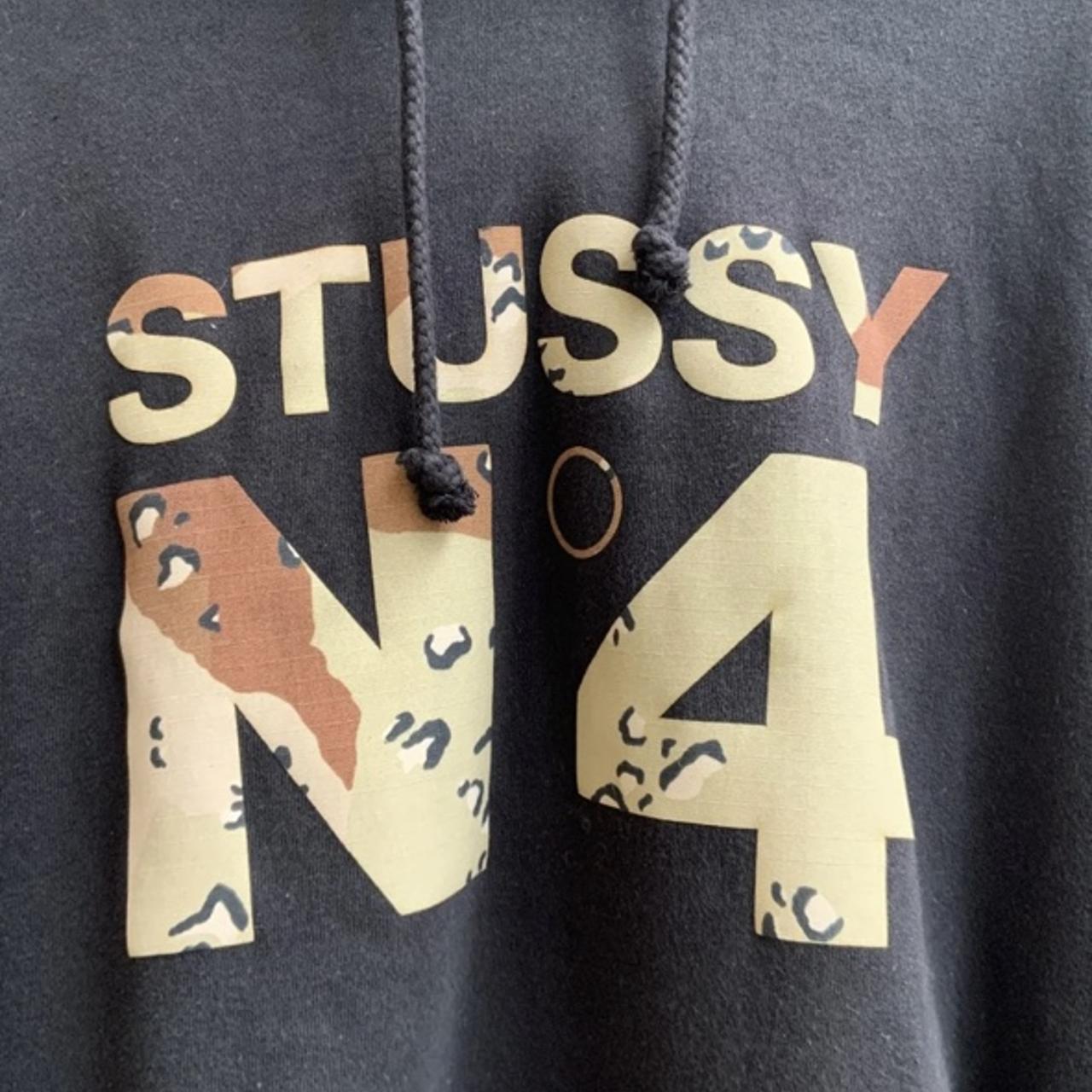 Hoodie Stussy N4 Camo Size M fit L (71x58)cm Good - Depop