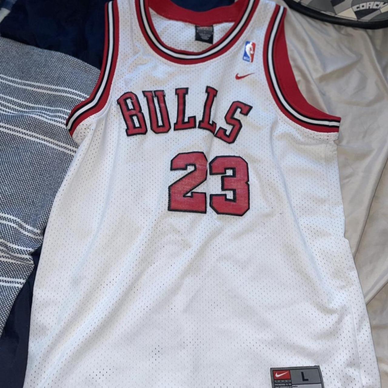 Vintage Michael Jordan high school jersey. Marked as - Depop