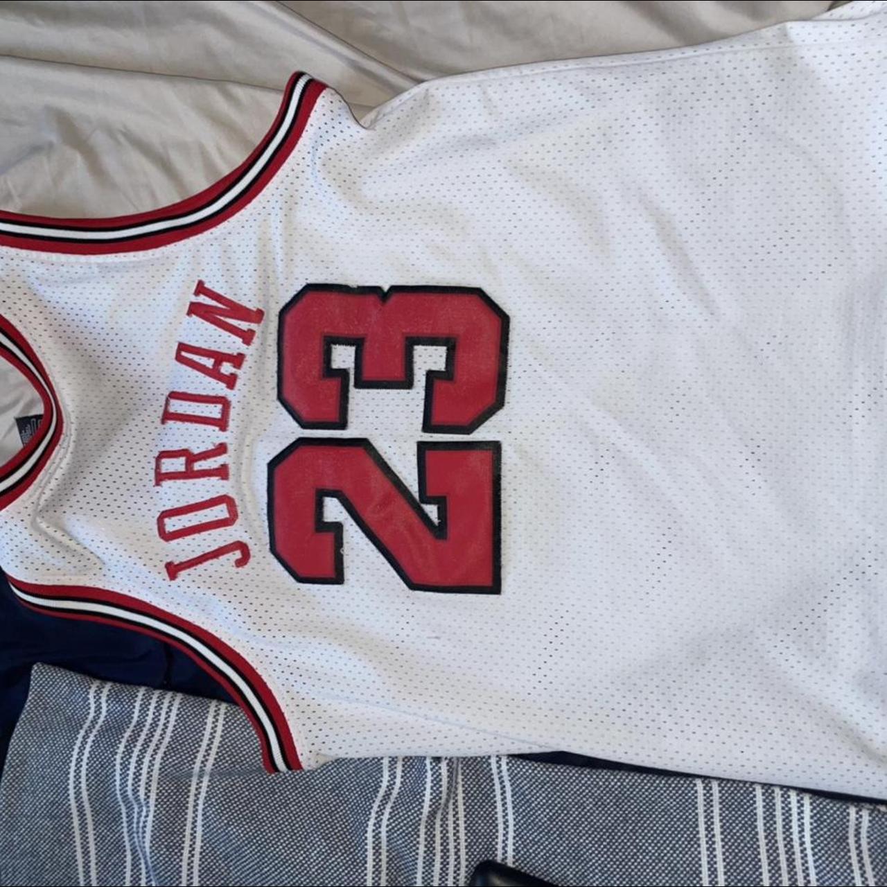 Vintage Michael Jordan baseball shirt Has fading - Depop