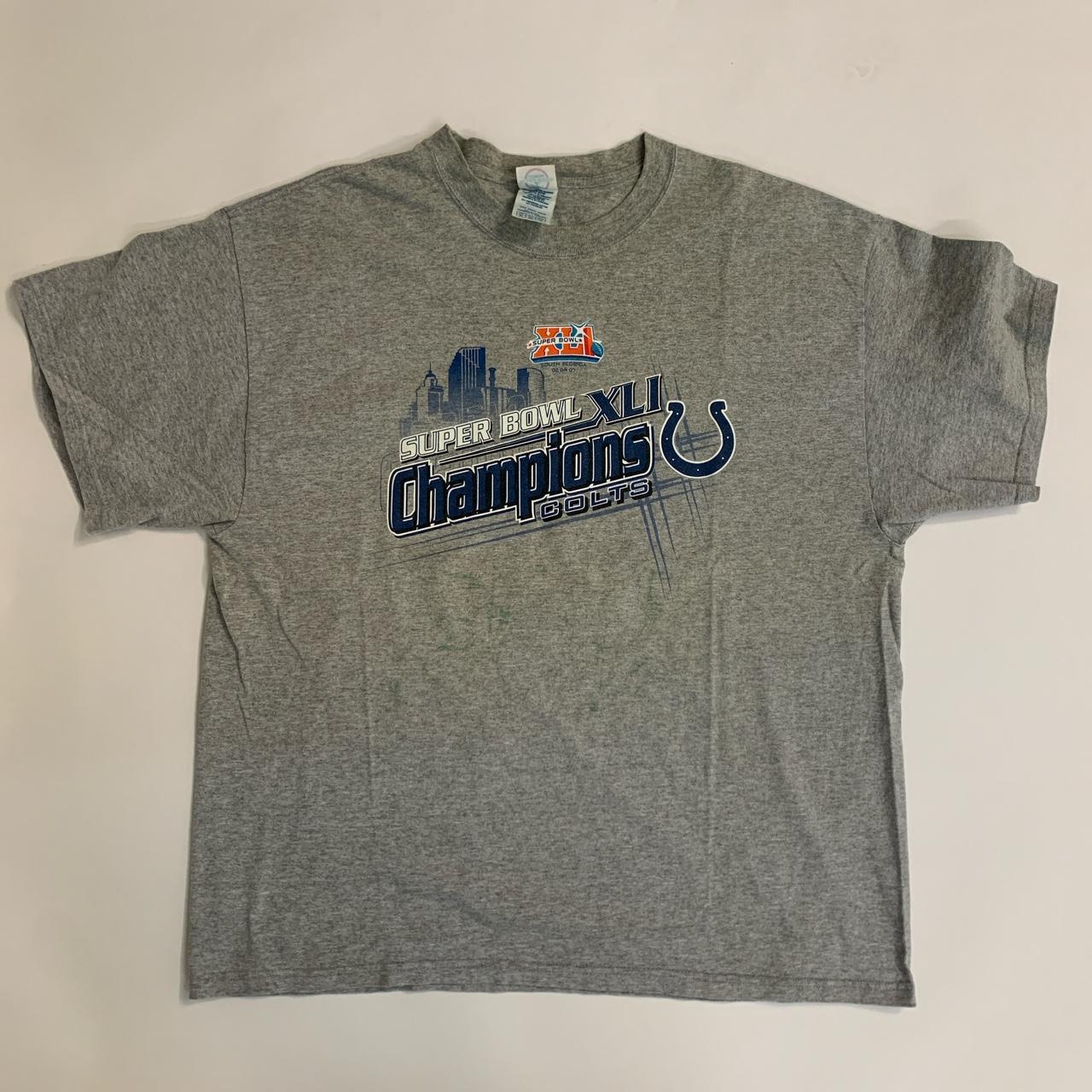 Indianapolis Colts Super Bowl XLI T-shirt - Depop